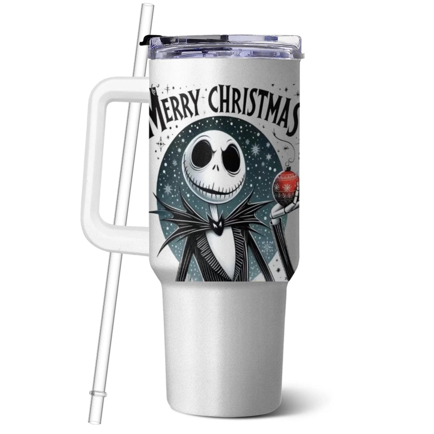 Hallokarácsonyi utazó Tumbler