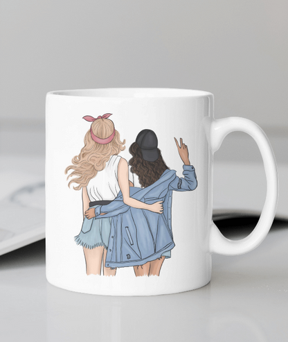 Legjobb barát bögre - felirattal - Nincs, ami olyan szentül megpecsételhetne barátságokat