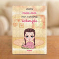 Legyen erősebb a kávéd, mint a dackorszak – vicces anyás puzzle figurával és névvel