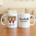 Örök barátnők – karácsonyi barátnős bögre 2–5 figurával és nevekkel