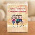 Boldog születésnapot a világ legjobb anyukájának! – puzzle anyának 2–5 figurával és nevekkel