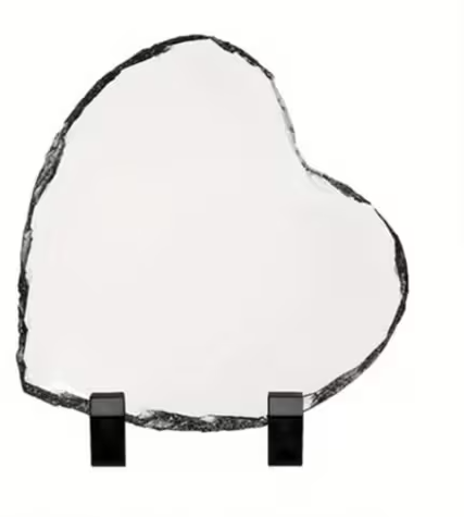 SZÍV ALAKÚ SZUBLIMÁLHATÓ KŐLAP